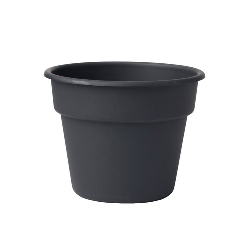 Inch flint resin planter - flint, in